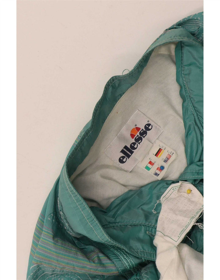 Женский спортивный костюм Ellesse Top Jacket IT 44 Medium Green Paisley Cotton