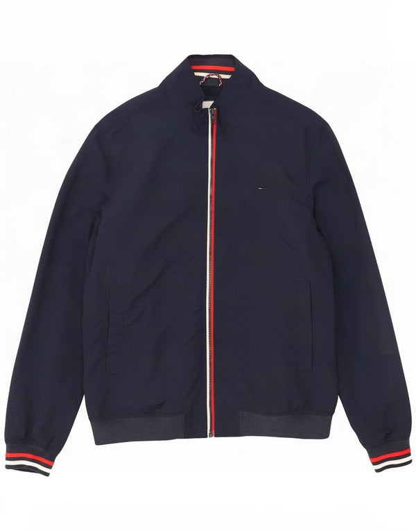 Мужская куртка-бомбер Tommy Hilfiger UK 44 2XL Темно-синий полиамид