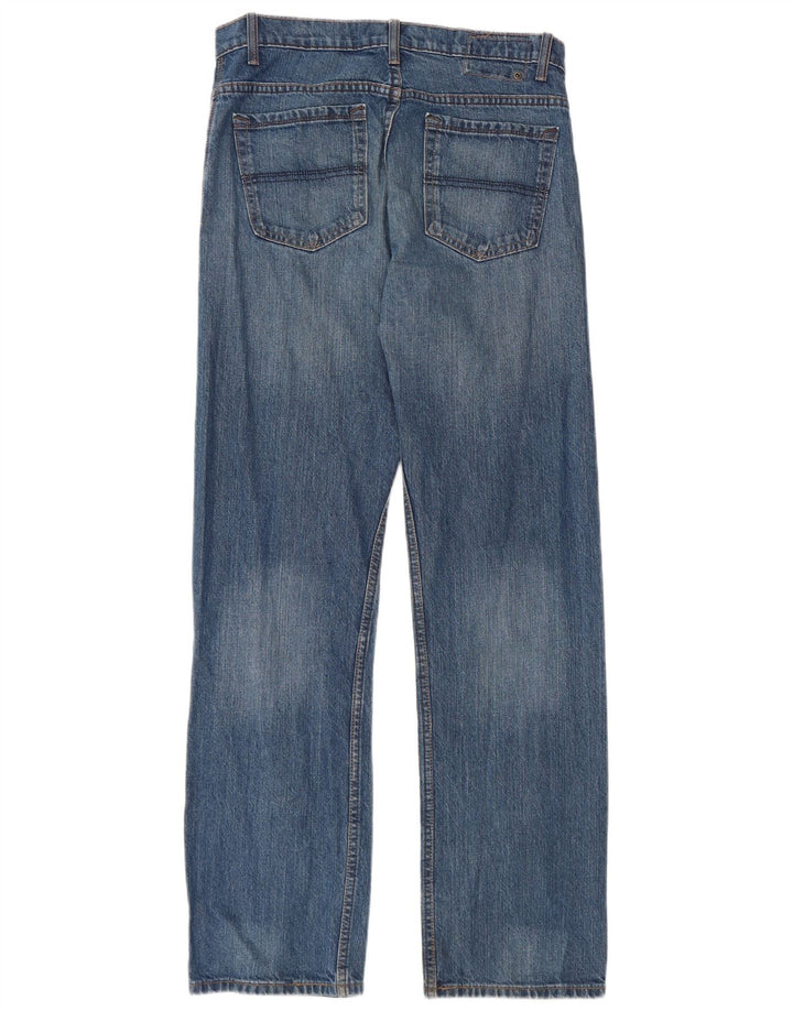 Мужские прямые джинсы Marks & Spencer Blue Harbour W32 L33, синий хлопок