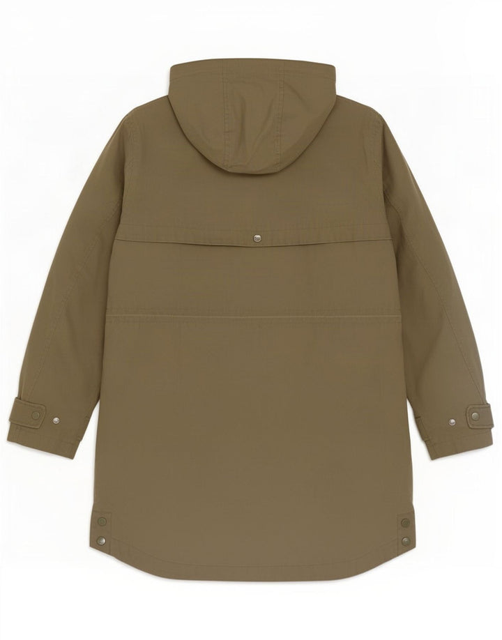 Женский плащ Joules с капюшоном UK 12 Средний Хаки