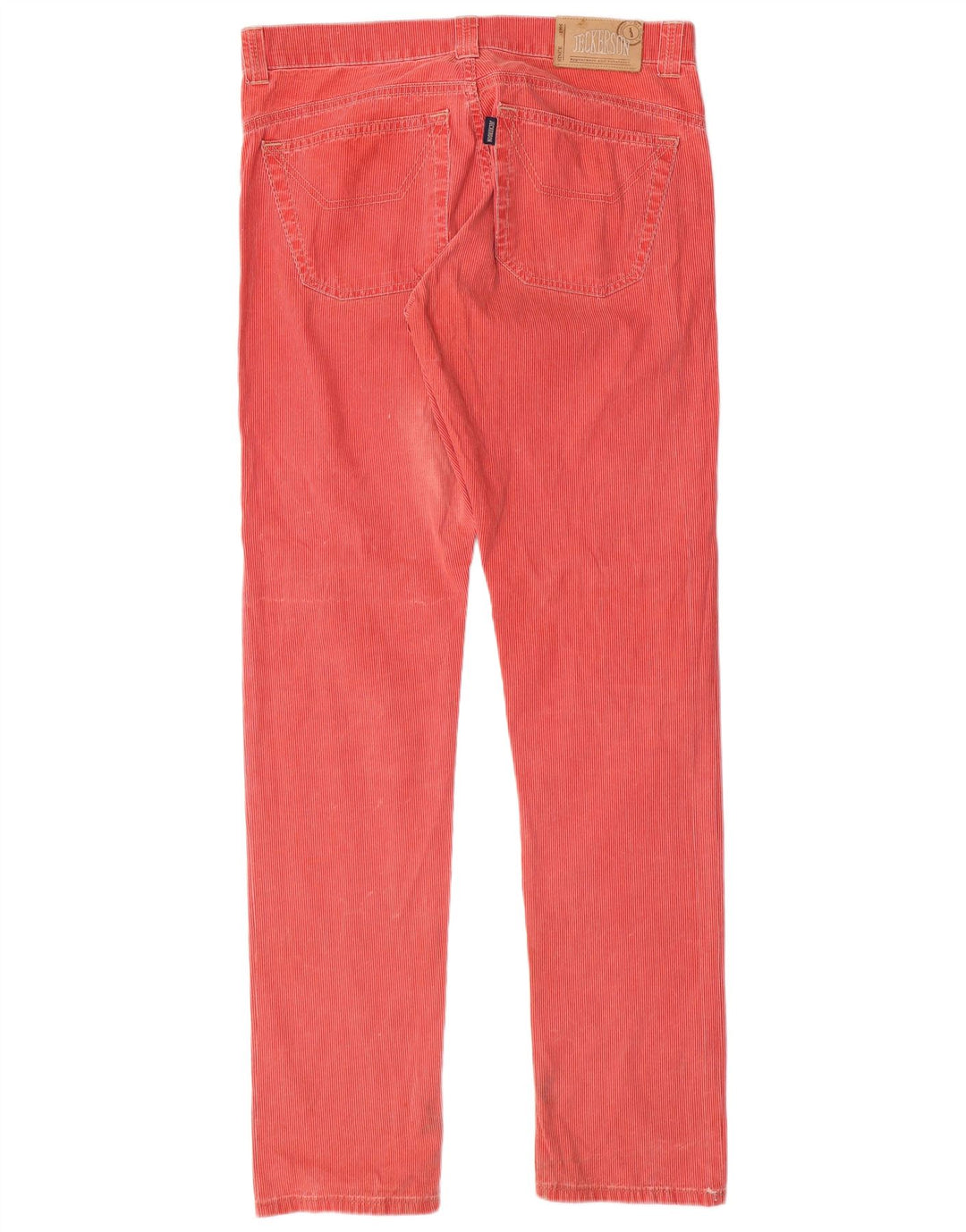 JECKERSON Мужские прямые вельветовые брюки W32 L33 красные