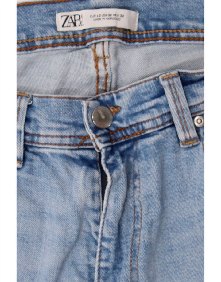 Мужские джинсы узкого кроя Zara EU 42, большие W32 L29, синие