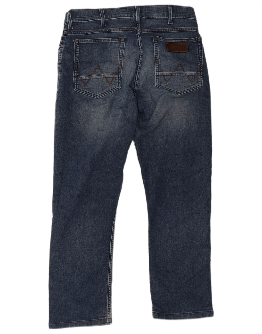 Мужские прямые джинсы Wrangler Greensboro W30 L30 синие