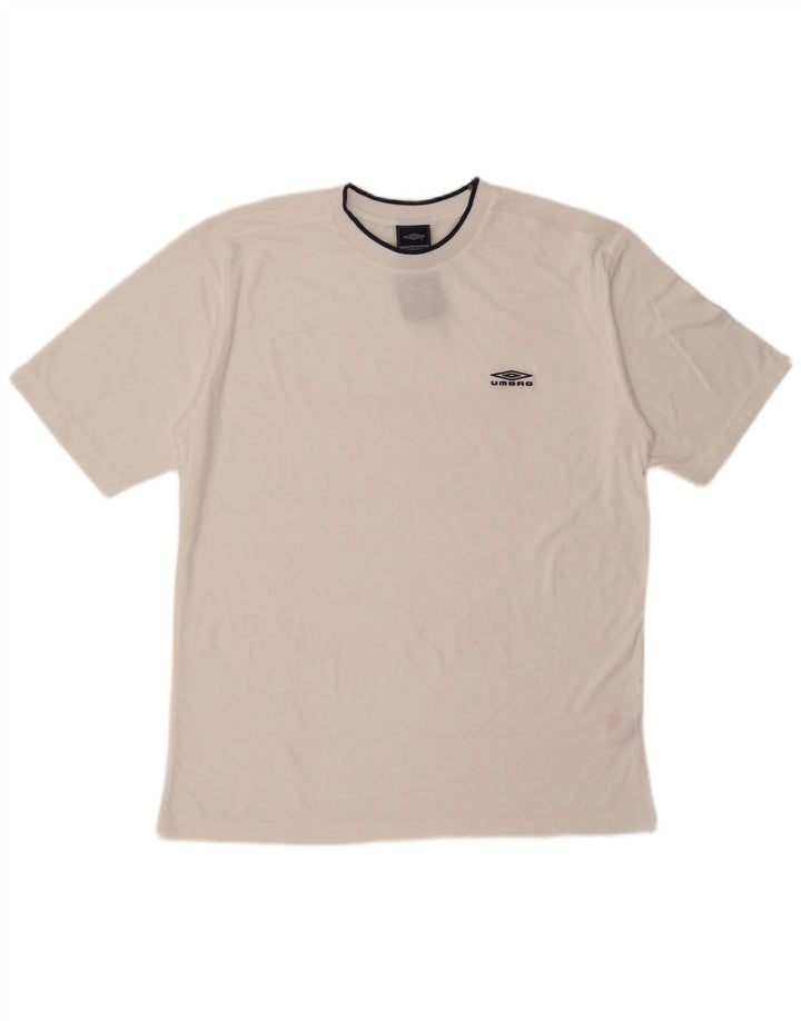 Мужская футболка Umbro, большой белый полиэстер