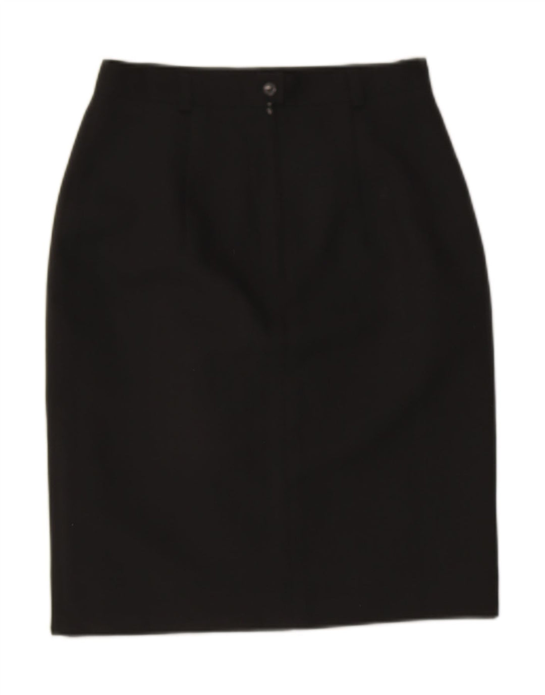 TREVIRA Womens Pencil Skirt EU 38 Medium W28 Black Polyester Classic