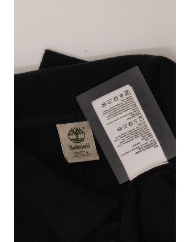 Мужской кардиган стандартного кроя Timberland 2XL, темно-синий, хлопок