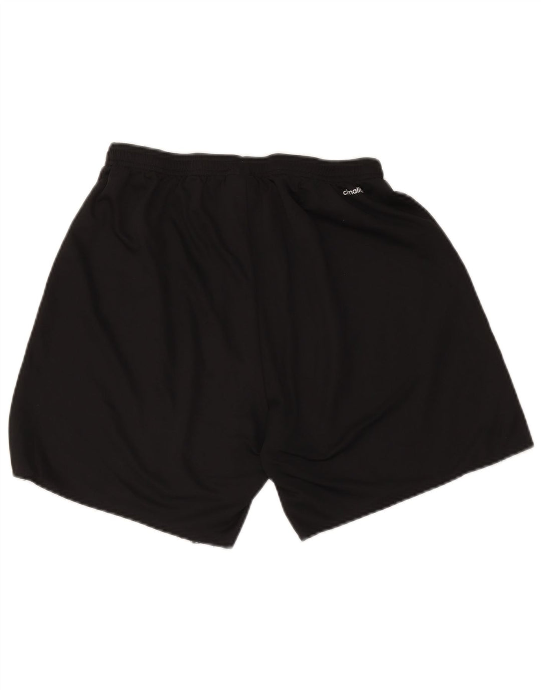 Мужские спортивные шорты Adidas Climalite, большие черные из полиэстера