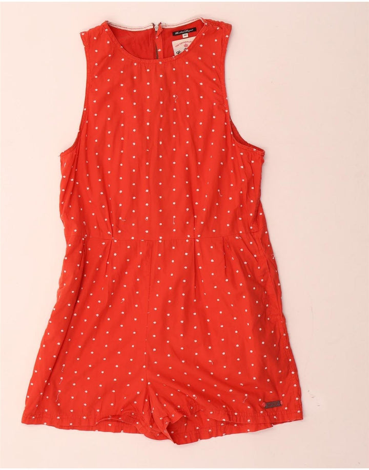 Женский комбинезон без рукавов Superdry UK 14 Medium Red Spotted