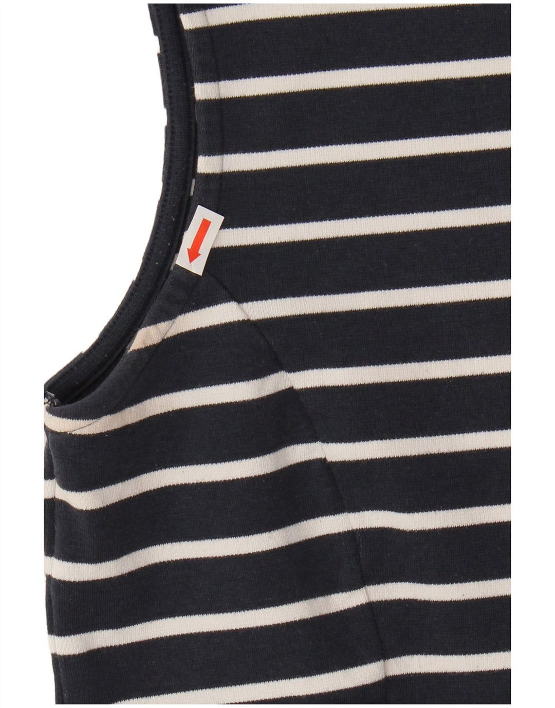 Женская блузка Jack Wills Top UK 8, маленькая, темно-синяя в морскую полоску