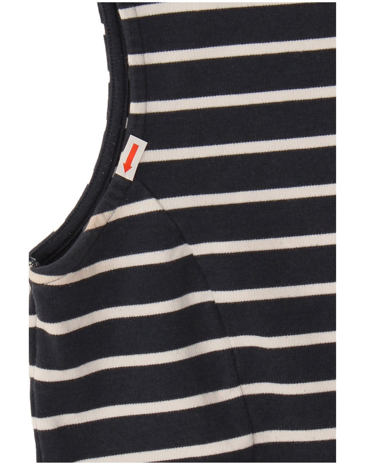 Женская блузка Jack Wills Top UK 8, маленькая, темно-синяя в морскую полоску