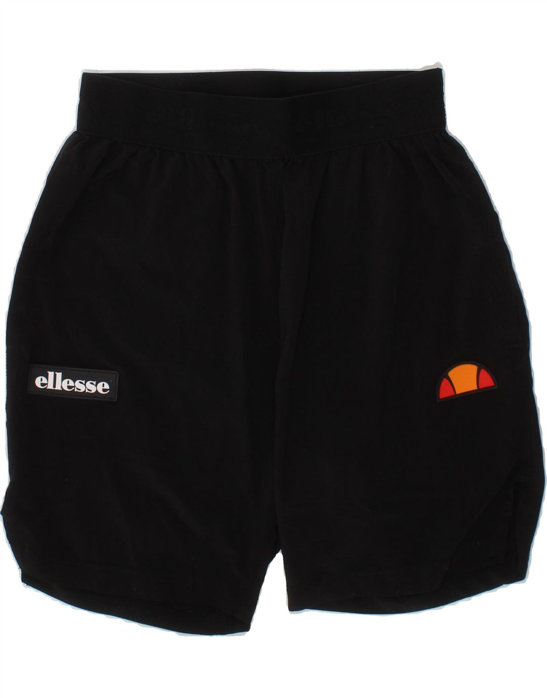 ELLESSE Girls Sport Shorts 10-11 Years  Black Polyester Vintage Ellesse and Second-Hand Ellesse from Messina Hembry 