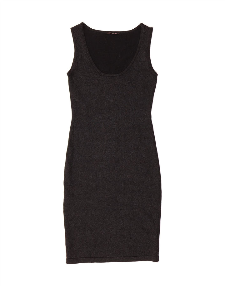 PHASE EIGHT Womens Sheath Dress UK 12 Medium  Black Viscose Vintage Phase Eight and Second-Hand Phase Eight from Messina Hembry 