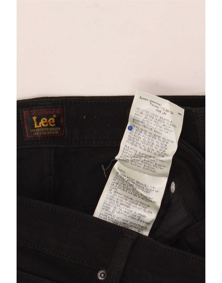 Женские прямые джинсы Lee Marion W34 L33, черный хлопок