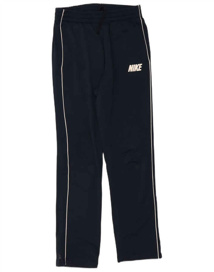 Женские спортивные брюки Nike UK 10, маленькие темно-синие, полиэстер