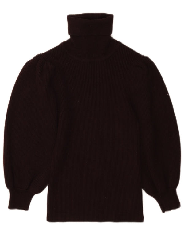 Женский джемпер с коротким рукавом 3/4 ZARA, UK 8, маленький черный