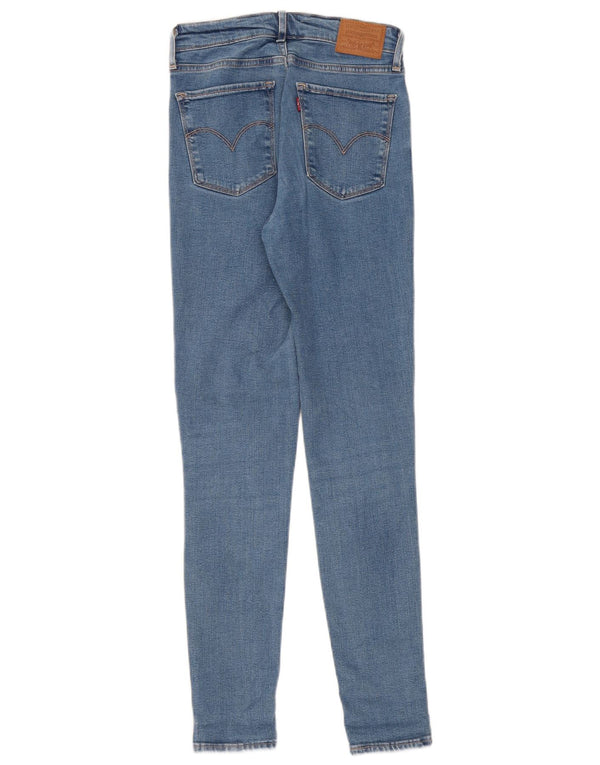 Женские джинсы скинни Levi's 721 с высокой посадкой W26 L30 синие из лиоцелла
