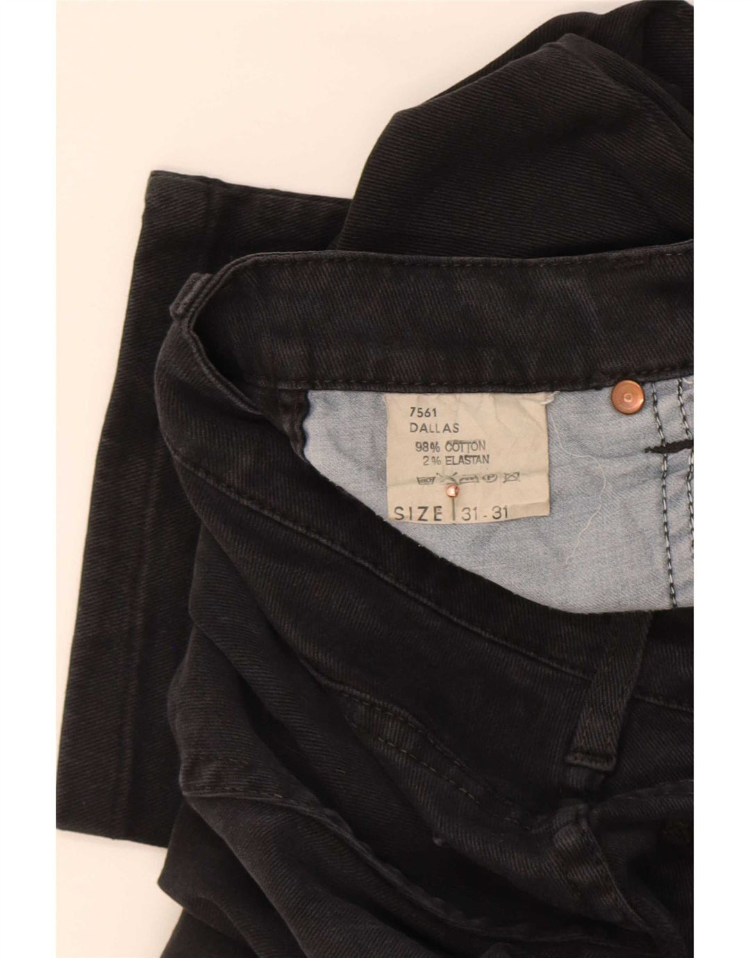 Мужские узкие джинсы Lee W31 L28, черный хлопок