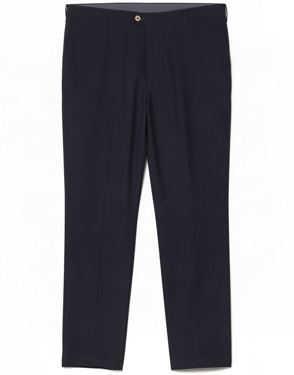Мужские брюки узкого кроя Marks & Spencer Blue Harbour W40 L33 темно-синие