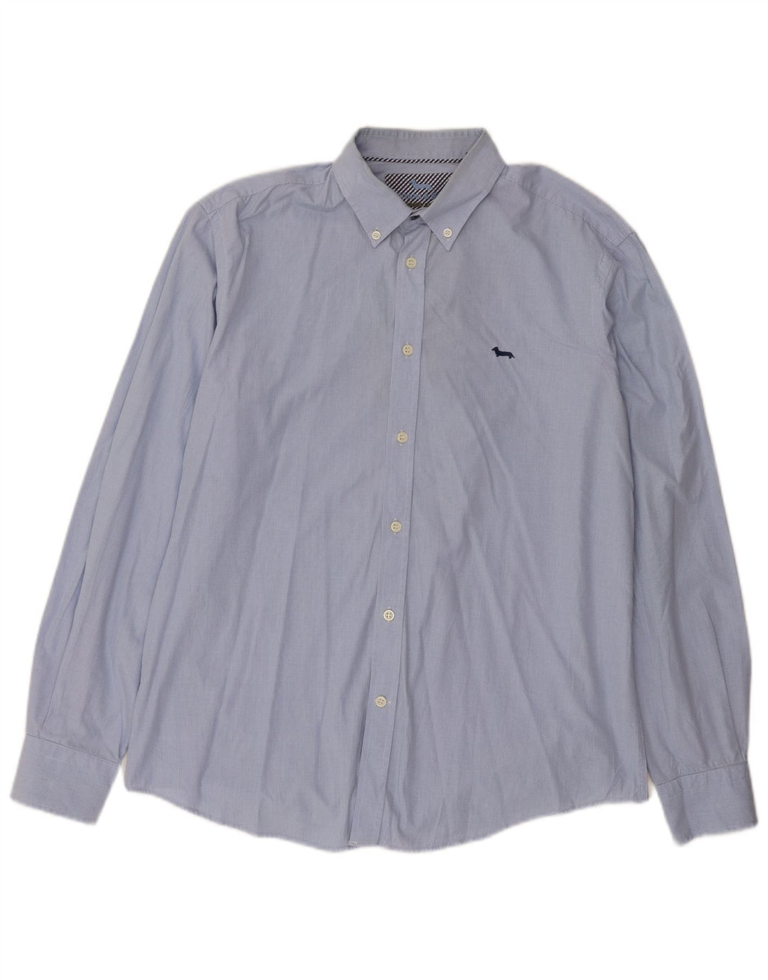 Мужская рубашка стандартного кроя Harmont & Blaine XL, синяя клетка