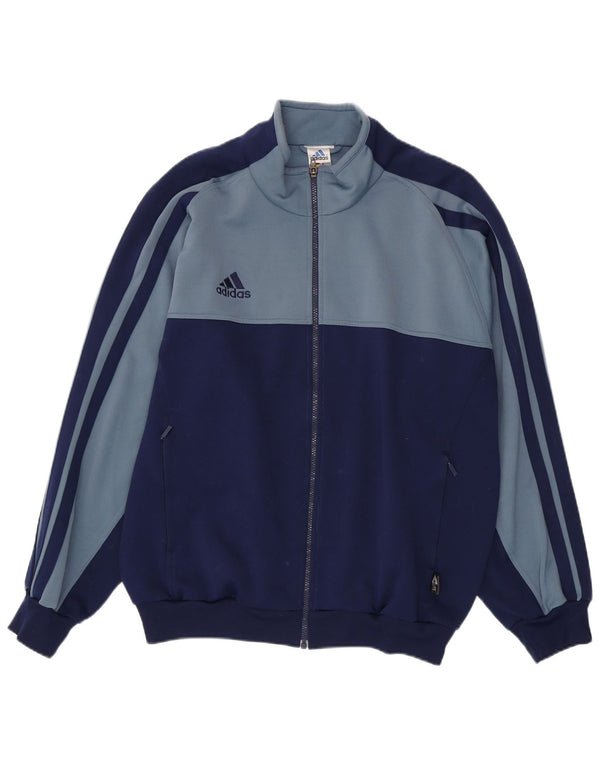 Мужская спортивная куртка Adidas Climalite UK 44/46, большой темно-синий