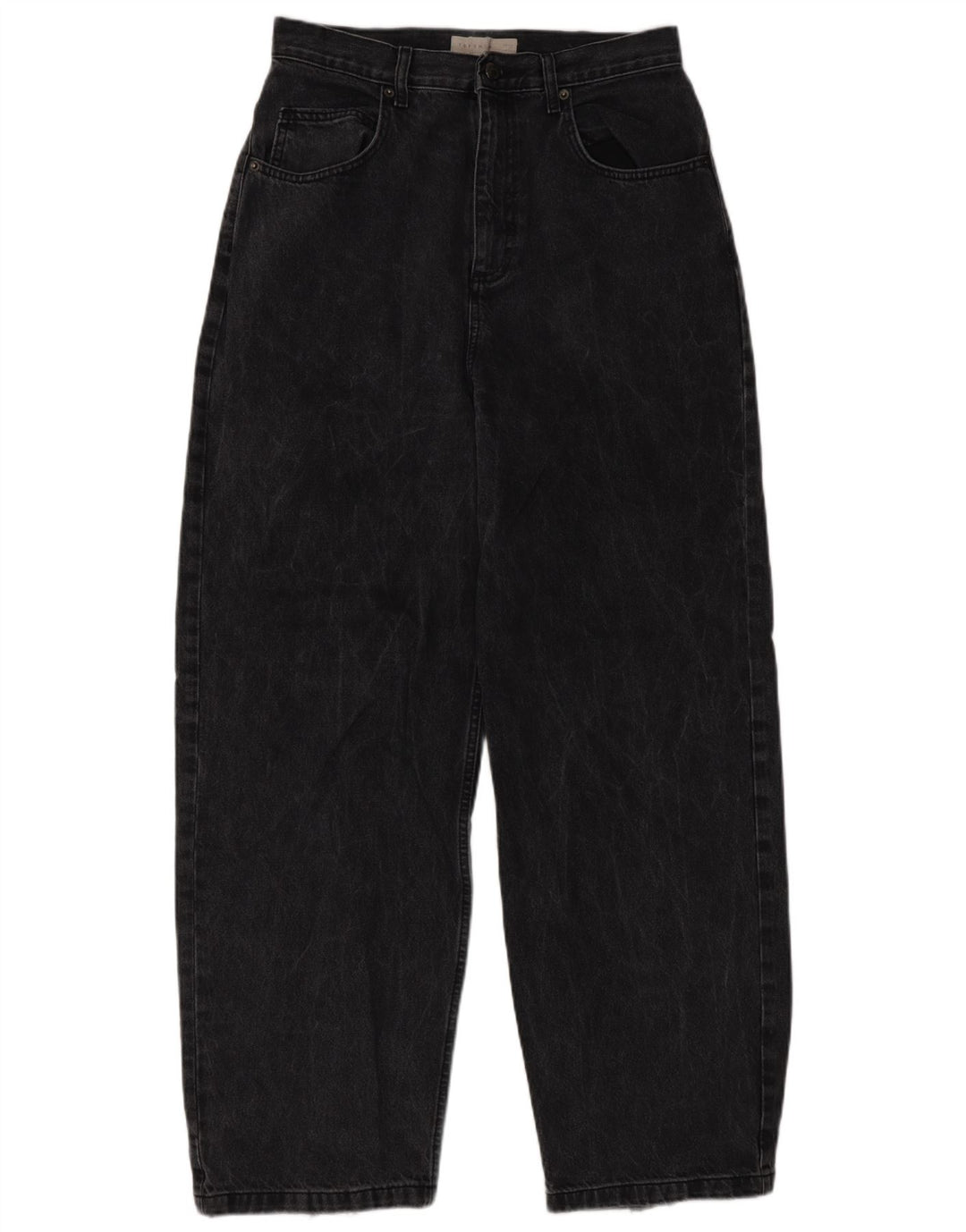 Женские свободные джинсы Topshop W30 L32, черный полиэстер