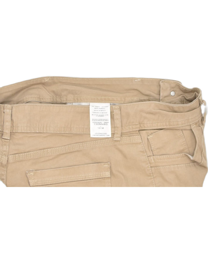 LEE Womens Riders Bootcut Casual Trousers US 14 XL W36 L32 Beige Cotton | Vintage | Thrift | Second-Hand | Used Clothing | Messina Hembry 