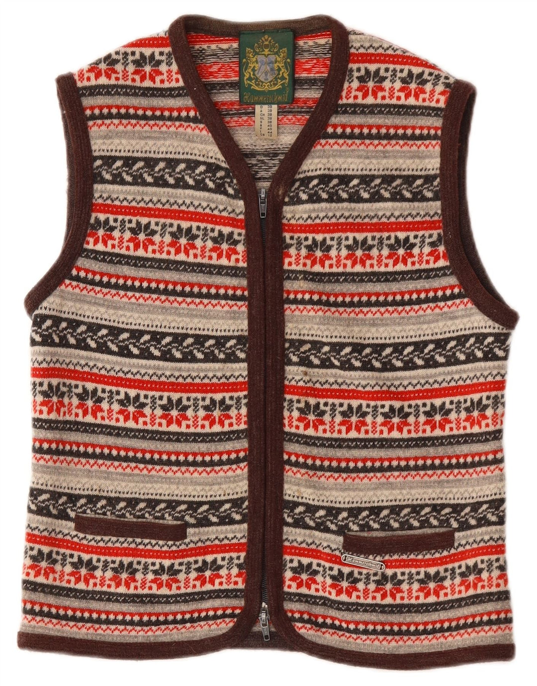 HAMMERSCHMID Женский кардиган-свитер UK 12 Средний разноцветный Fair Isle