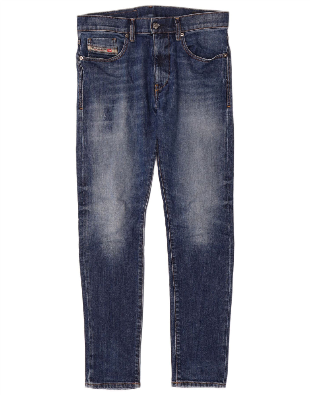 Женские узкие джинсы Diesel W30 L30, синие, хлопок