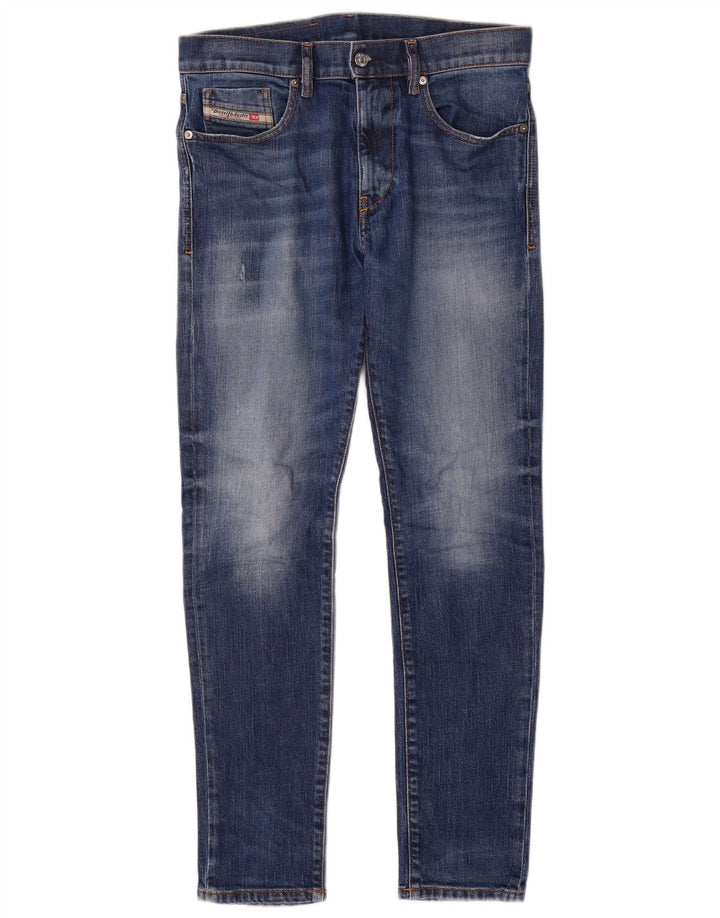 Женские узкие джинсы Diesel W30 L30, синие, хлопок