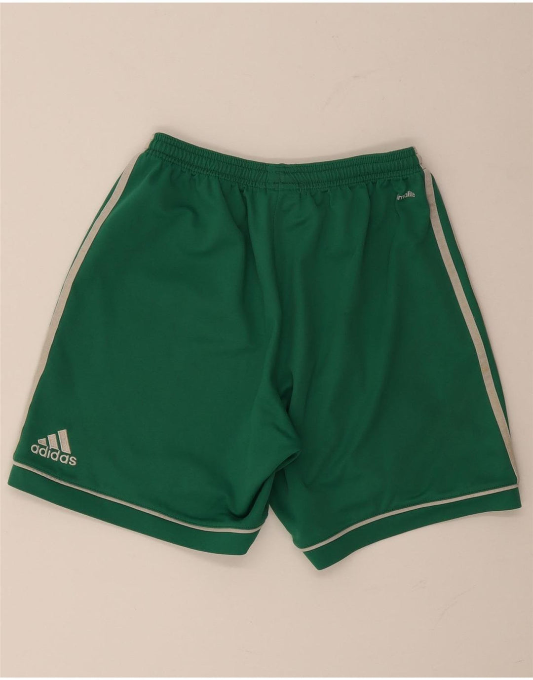 Мужские спортивные шорты ADIDAS Climalite, средний зеленый полиэстер