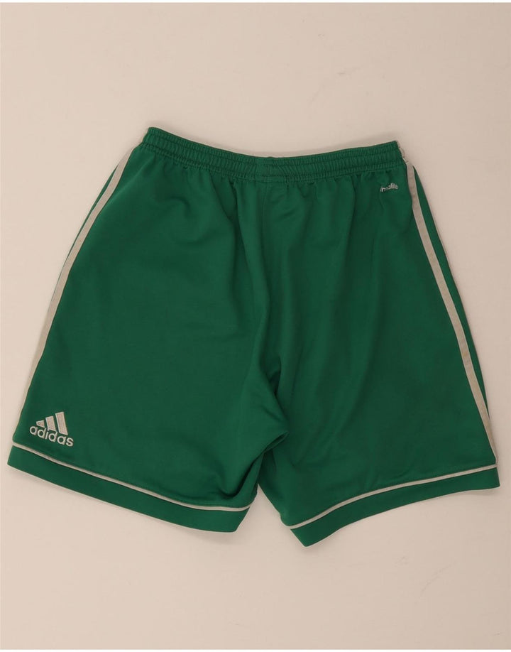 Мужские спортивные шорты ADIDAS Climalite, средний зеленый полиэстер