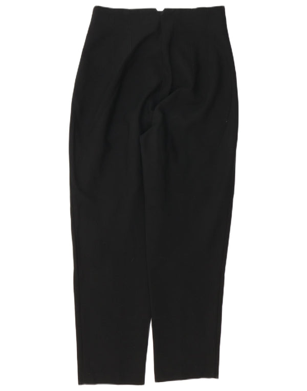 Женские зауженные костюмные брюки Zara Medium W28 L27, черные, полиэстер