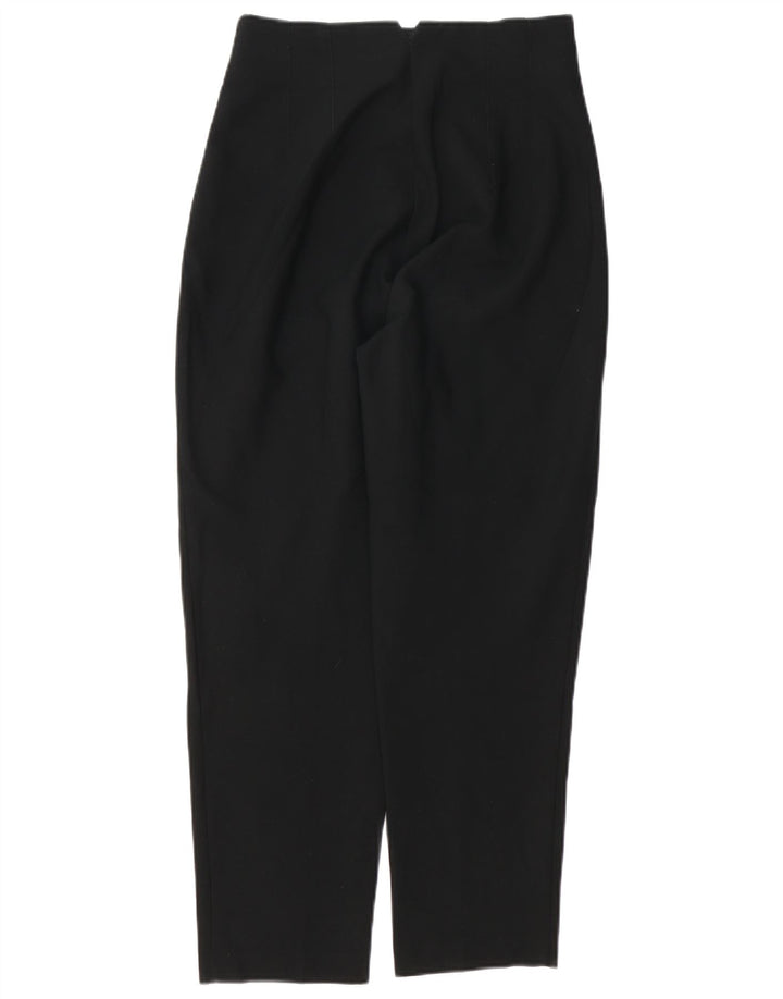 Женские зауженные костюмные брюки Zara Medium W28 L27, черные, полиэстер