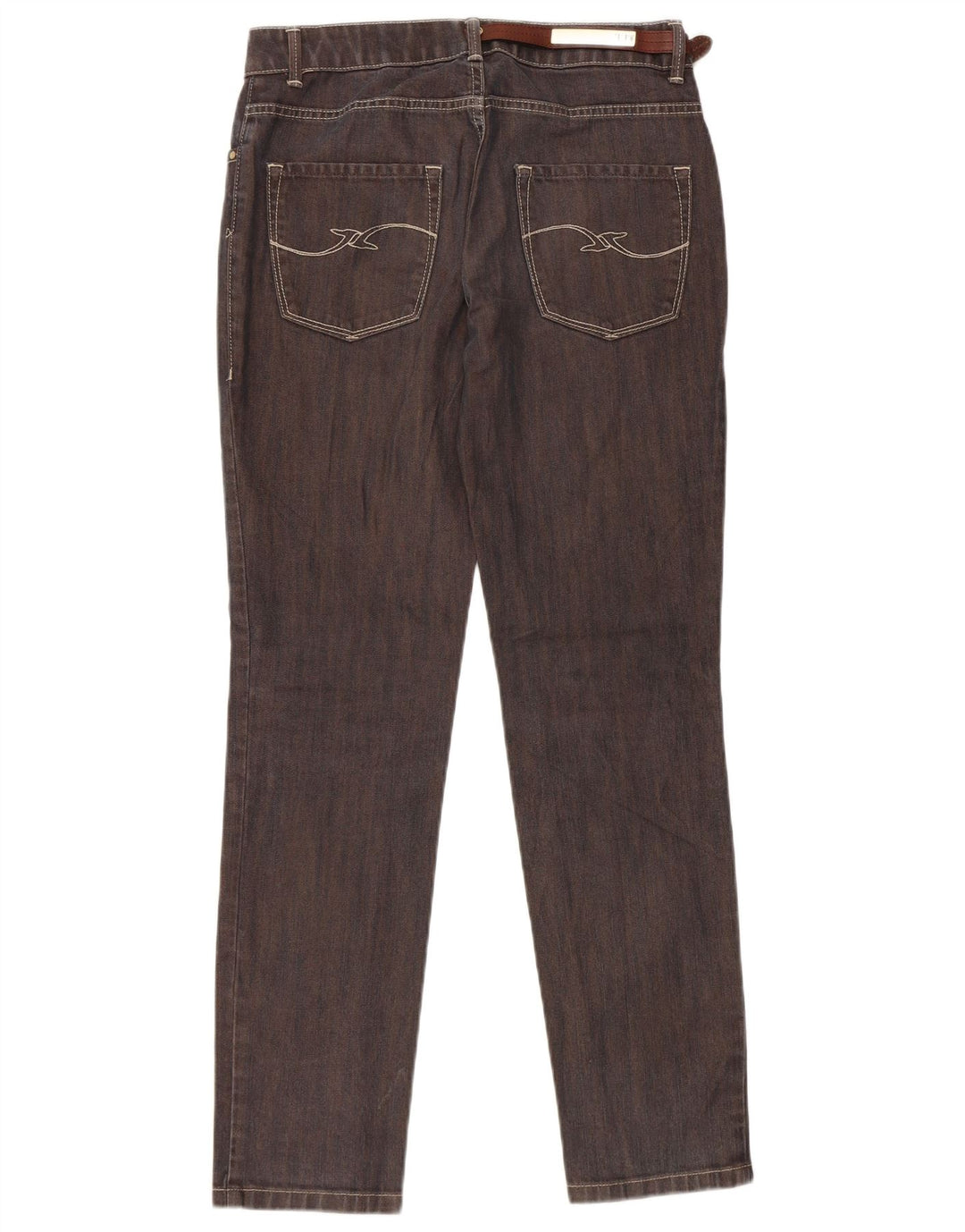 Женские узкие джинсы Trussardi W25 L30, коричневые, хлопок