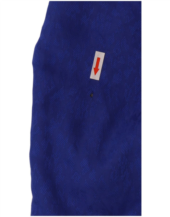 Женская двусторонняя куртка Scotch & Soda UK 14, средний синий с цветочным принтом