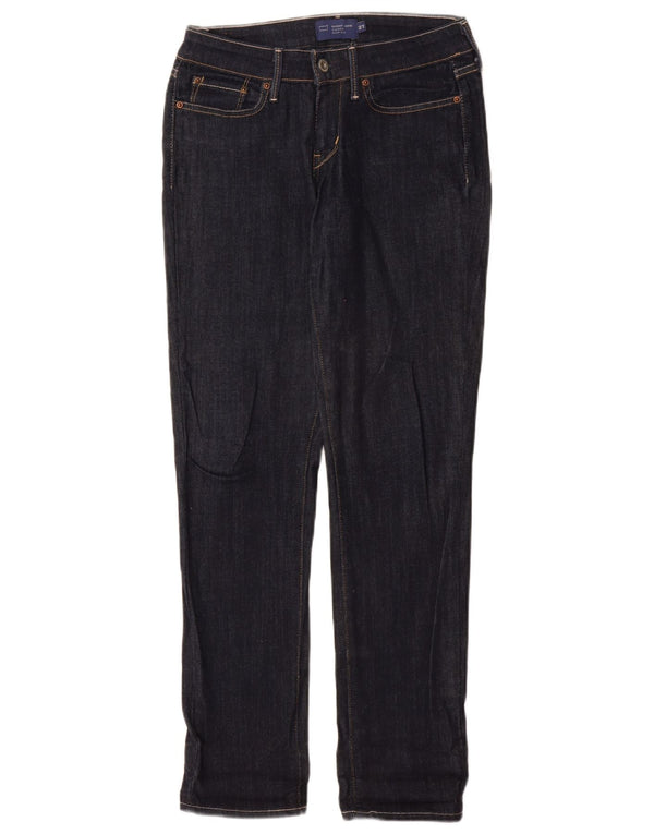 Женские узкие джинсы Levi's W27 L31 темно-синего цвета, хлопок