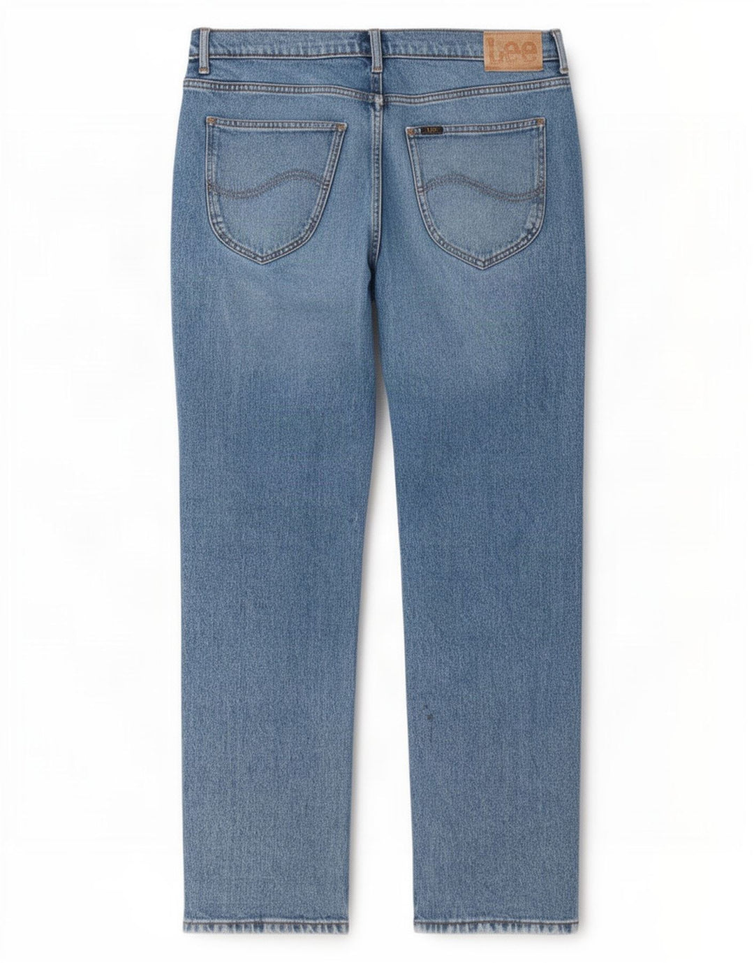 Джинсы Lee Mens West Straight W34 L32, синие, хлопок