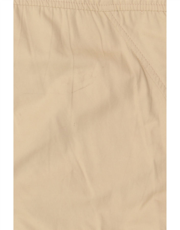 Мужская куртка-бомбер Sergio Tacchini UK 40, большая, бежевая, хлопок