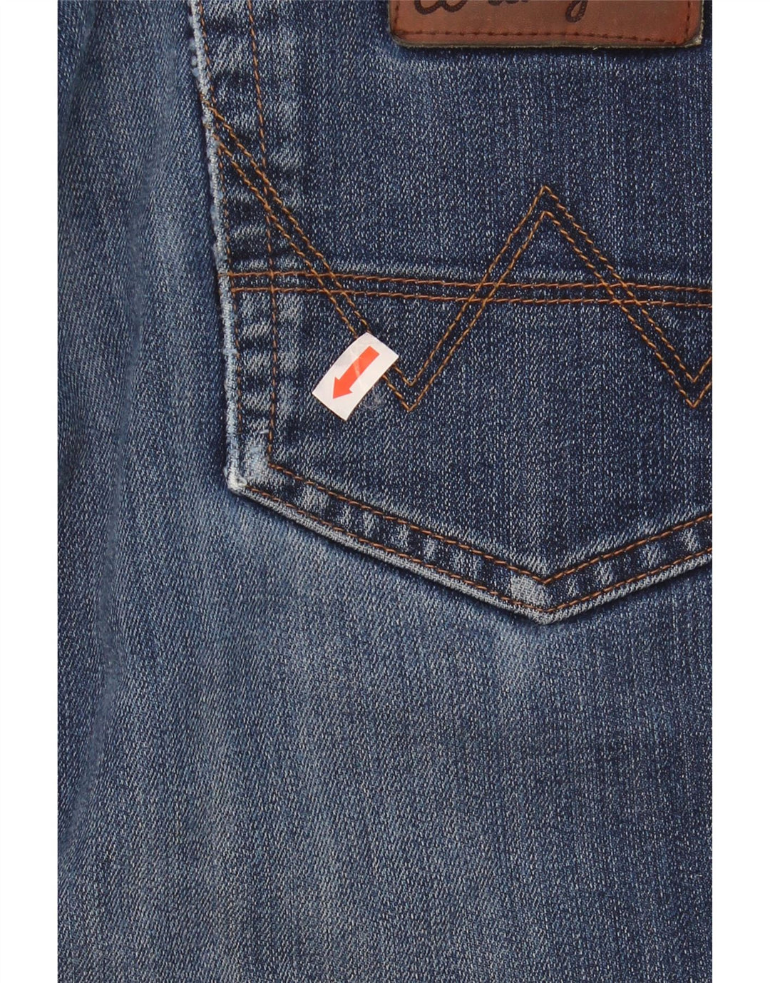 WRANGLER Mens Texas Straight Jeans W36 L30 Blue Vintage Wrangler and Second-Hand Wrangler from Messina Hembry 
