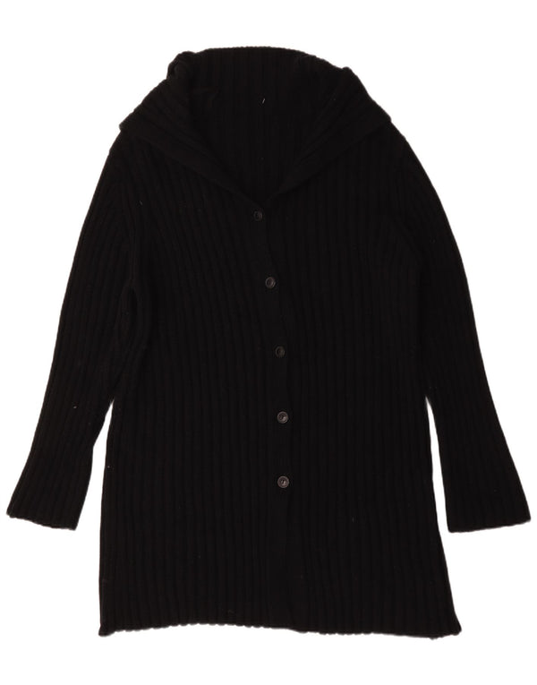 Женский удлиненный кардиган Marks & Spencer UK 22 3XL, черный акрил