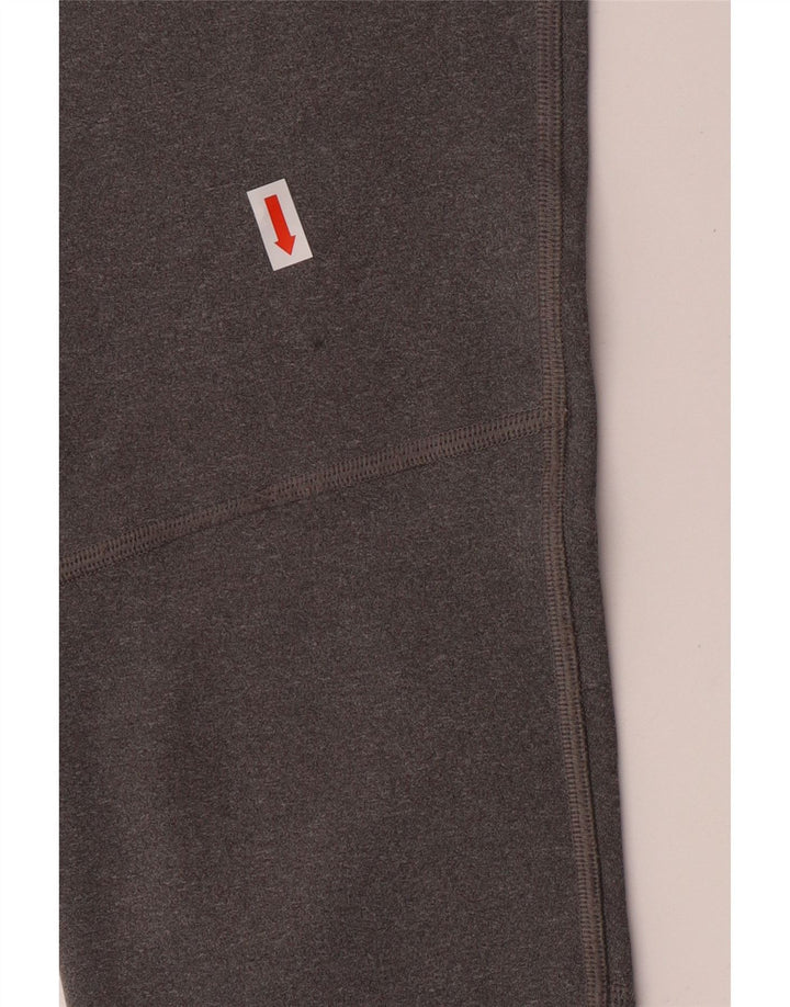 Леггинсы NIKE для девочек Dri Fit с рисунком, 12–13 лет, большие серые цветные блоки