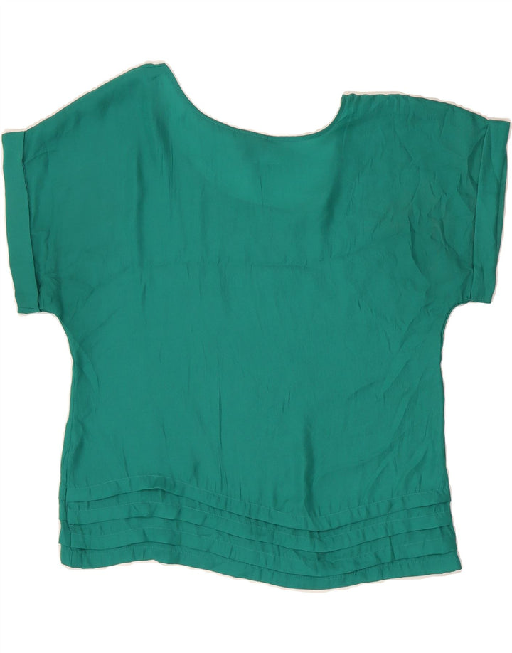 MOSSIMO Womens Blouse Top UK 16 Large Green Polyester Vintage Mossimo and Second-Hand Mossimo from Messina Hembry 