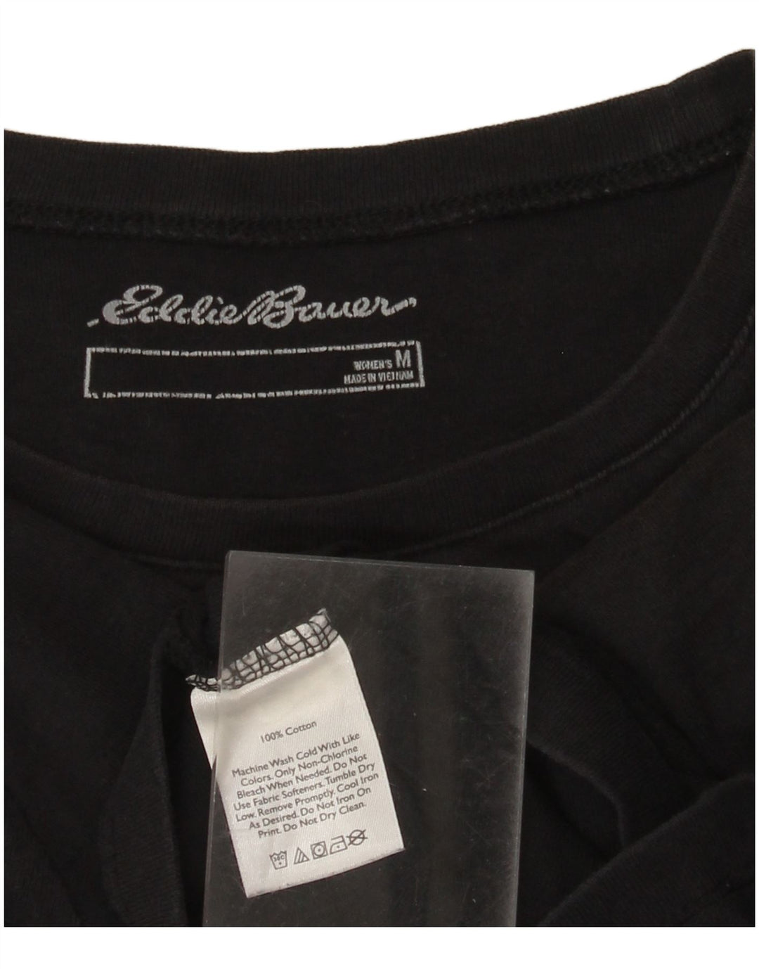 Женская футболка Eddie Bauer Top UK 12 Medium Black