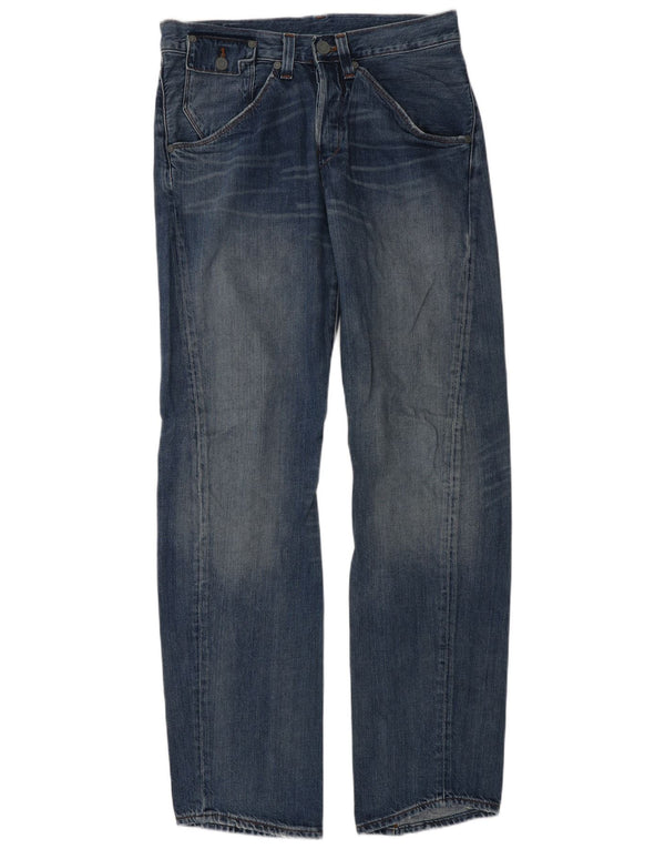 Мужские прямые джинсы Levi's W30 L34 синие, хлопок