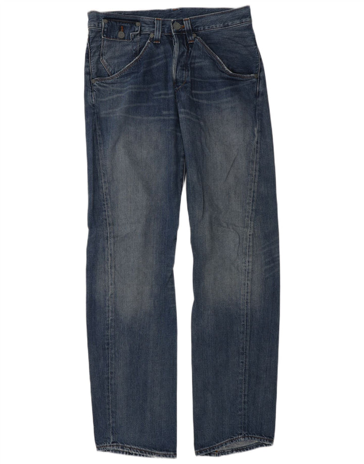 Мужские прямые джинсы Levi's W30 L34 синие, хлопок