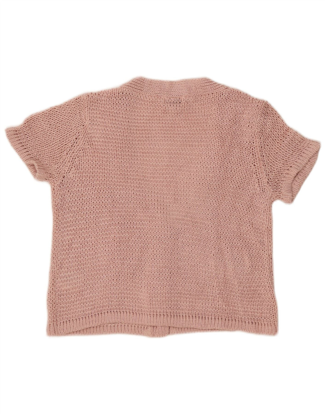 AMY VERMONT Женский свободный кардиган с короткими рукавами UK 20 2XL Розовый