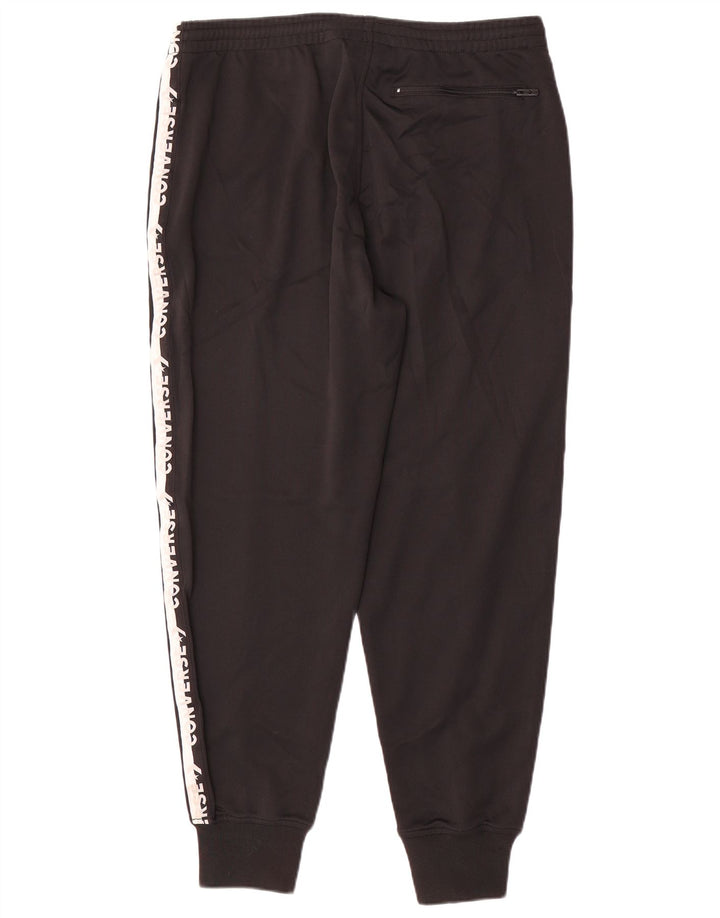 Мужские спортивные брюки CONVERSE с графическим рисунком, джоггеры, большие черные цветные блоки