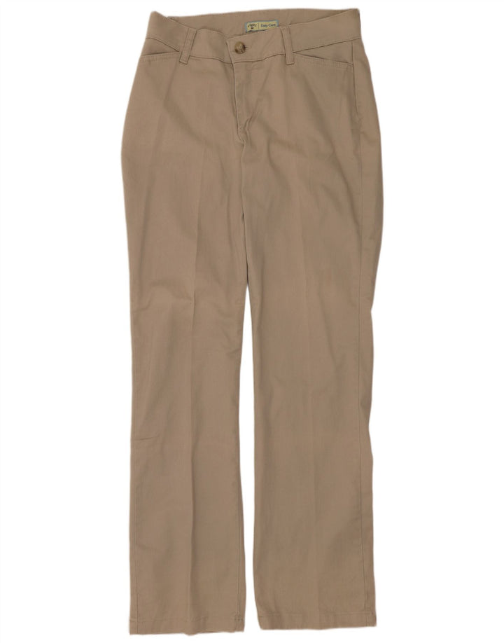 Женские прямые повседневные брюки LEE Riders US 8 Medium W30 L32 Бежевые