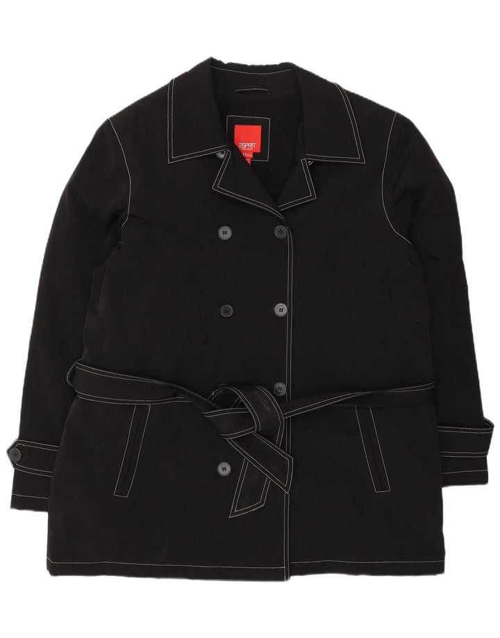 Женское полупальто из шерпа Esprit UK 18 XL, черный полиэстер