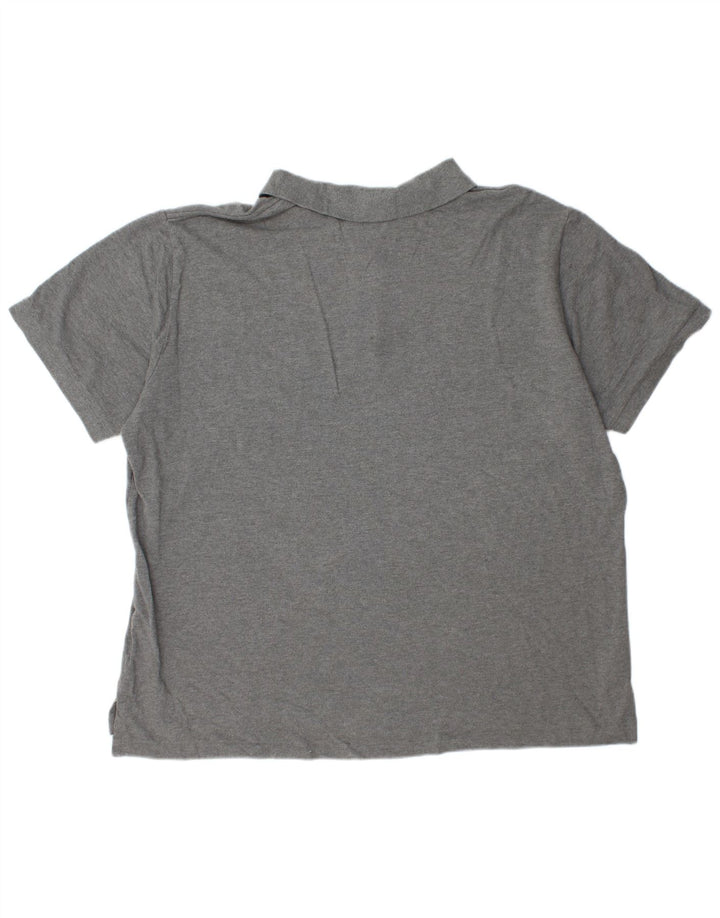 Мужская рубашка-поло EDDIE BAUER 2XL, серый хлопок